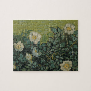 Wilde Rosen von Vincent van Gogh Puzzle