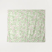 Wilde Rosen Wandteppich (Vorderseite (Horizontal))
