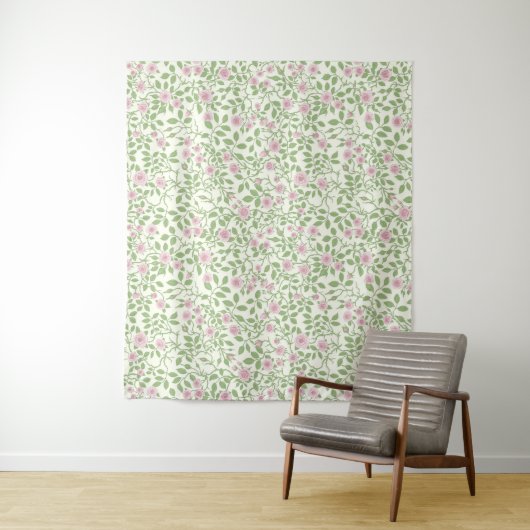 Wilde Rosen Wandteppich (Beispiel)