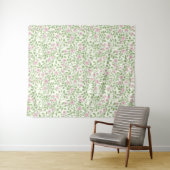 Wilde Rosen Wandteppich (Beispiel (Horizontal))