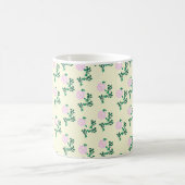 Wilde Rosenblüte Kaffeetasse (Mittel)