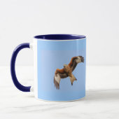 Wilde rote Drachen Tasse (Links)