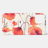 Wilde rote Pflaumen, Aquarellmuster Case-Mate iPhone Hülle (Rückseite (Horizontal))