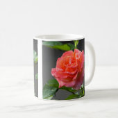 Wilde Rote Rose - Tasse (VorderseiteRechts)