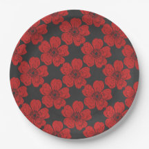 Wilde Rote Rosen Chalkboard