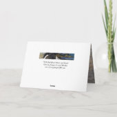 Wilde rote Wüste Mares and Foals - Grußkarte Karte (Rückseite)