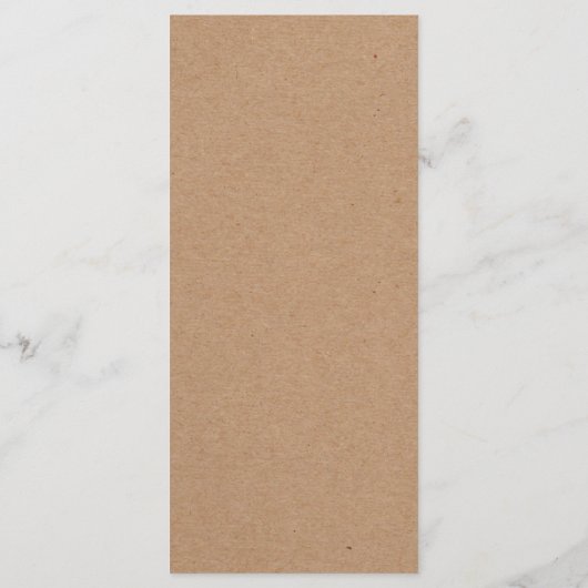 Wilde rustikale Sonnenblume. Einfache Hochzeitsfei Menükarte (Rückseite)