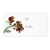 Wilde rustische Blume | Orange Bohemisch Custom Bu (Vorne)