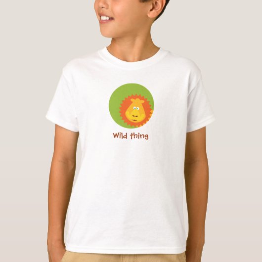 Wilde Sache - Shirt - Löwe (Vorderseite)