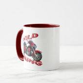 Wilde Sache Trike Tasse (Vorderseite Links)