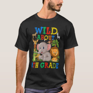 Wilde Safari-Tiere der 6. Klasse T-Shirt
