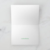 Wilde Safari-Tiere, Kinder zum Geburtstag Karte (Innenseite)