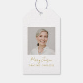 Wilde Samenpacket Beerdigung Geschenk Tags Geschenkanhänger (Rückseite)