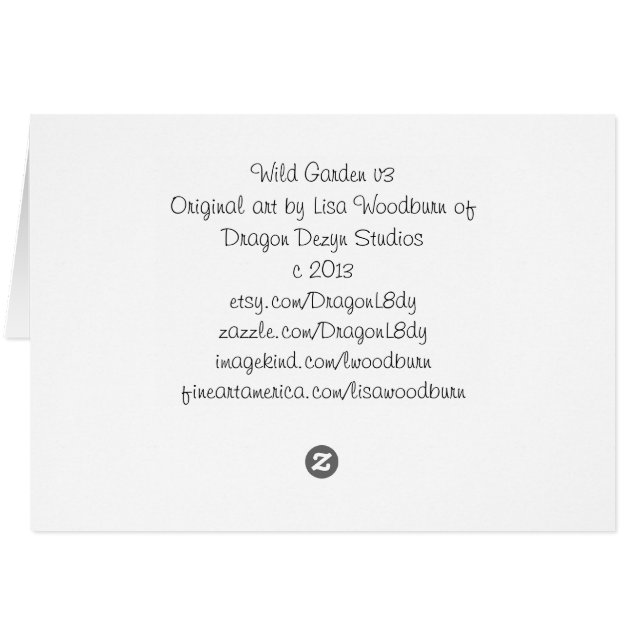 Wilde Sammlung des Gartens v3 (Rückseite Horizontal)