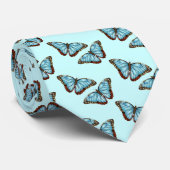 Wilde Schmetterlinge Krawatte (Gerollt)