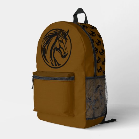 'Wilde Schönheit' Rucksack (Rückseitige Ecke Rechts)