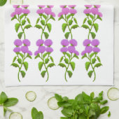 Wilde schottische Distel-BlumenGeschirrtuch Küchentuch (Gefaltet)