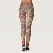 Wilde SeitenBoho Leggings Cougar-Paisleys (Rückseite)