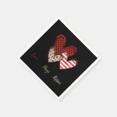 Wilde Servietten (Ecke)