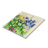 Wilde Sommer-Blume Fliese (Seite)