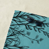 Wilde Sommer-Wildblume Doodles Strandtuch (Beispiel)