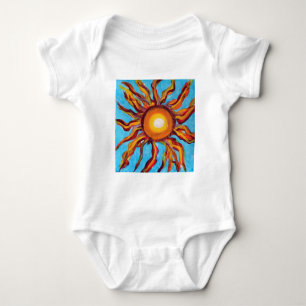 Wilde Sonne Baby Strampler