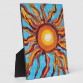 Wilde Sonne Fotoplatte (Seite)