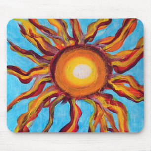 Wilde Sonne Mousepad