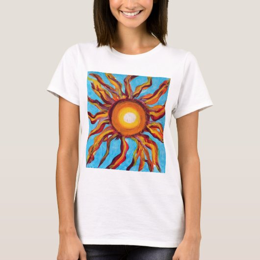 Wilde Sonne T-Shirt (Vorderseite)