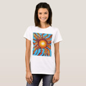 Wilde Sonne T-Shirt (Vorne ganz)