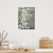 Wilde Sonnenaufgänge Poster (Küche)