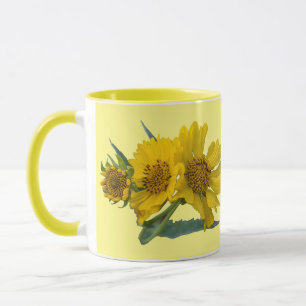 Wilde Sonnenblumen-Tasse Tasse