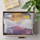 Wilde Spectrum Galloping Pferde Dekoupage Seidenpapier (Geschenk)