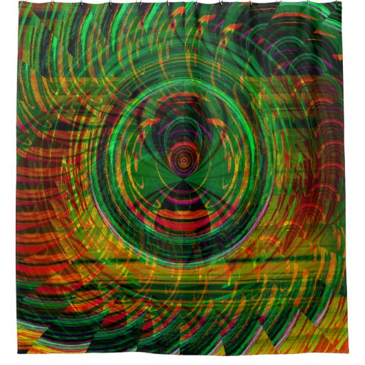 Wilde Spinne..... Duschvorhang (Vorderseite)