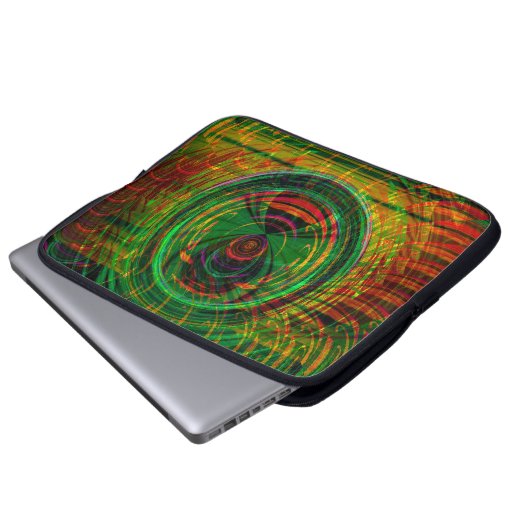 Wilde Spinne..... Laptopschutzhülle (Vorne Knopf)