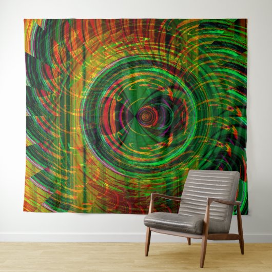 Wilde Spinne..... Wandteppich (Beispiel (Horizontal))