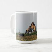 wilde Stallions-Tasse Kaffeetasse (Vorderseite Links)