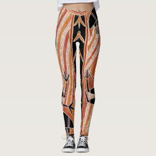 Wilde Stammes-Maori-Leggings Leggings