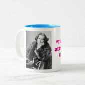 Wilde Statements Tasse (Vorderseite Links)
