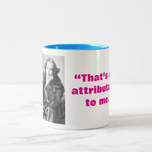 Wilde Statements Tasse