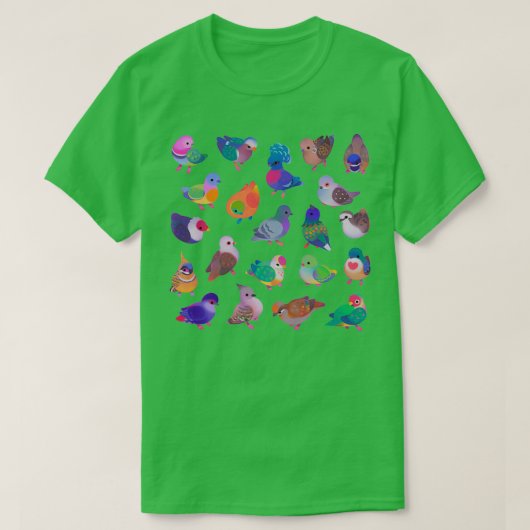 Wilde Taube 1 T-Shirt (Design vorne)