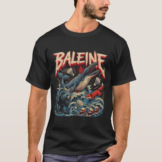 Wilde Tierchaos T-Shirt (Vorderseite)