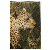 Wilde Tiere Afrika-Safari 2012 Kalender (Titelbild)