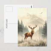 Wilde Tiere Alaskas. Rentiere.. Postkarte (Vorne/Hinten)