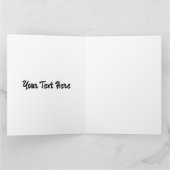 Wilde Tiere auf der afrikanischen Savanna Sunset Karte (Innenseite)