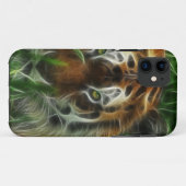 Wilde Tiere Big Cats Tiger Case-Mate iPhone Hülle (Rückseite (Horizontal))