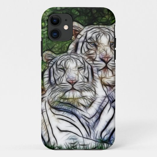 Wilde Tiere Big Cats Tiger Case-Mate iPhone Hülle (Rückseite)