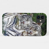 Wilde Tiere Big Cats Tiger Case-Mate iPhone Hülle (Rückseite (Horizontal))