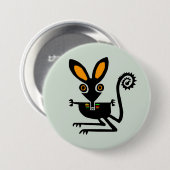 Wilde Tiere - BILBY - Marsupial - Wildtiere - Button (Vorne & Hinten)