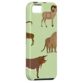 Wilde Tiere Case-Mate iPhone Hülle (Rückseite/rechts)